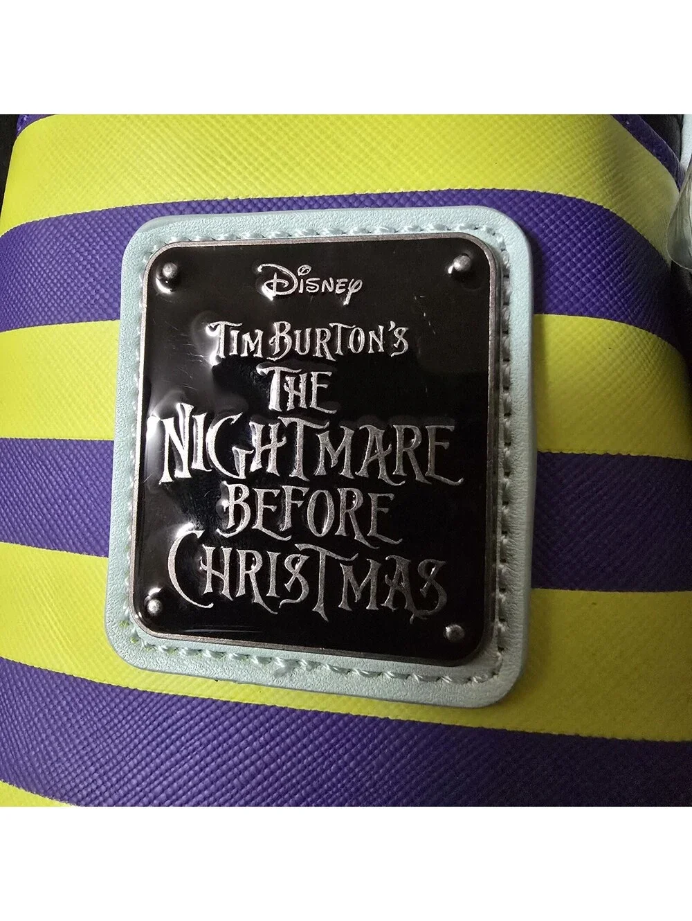 Loungefly Nightmare Before Christmas Lock Shock Barrel Mini Zip Backpack NWT